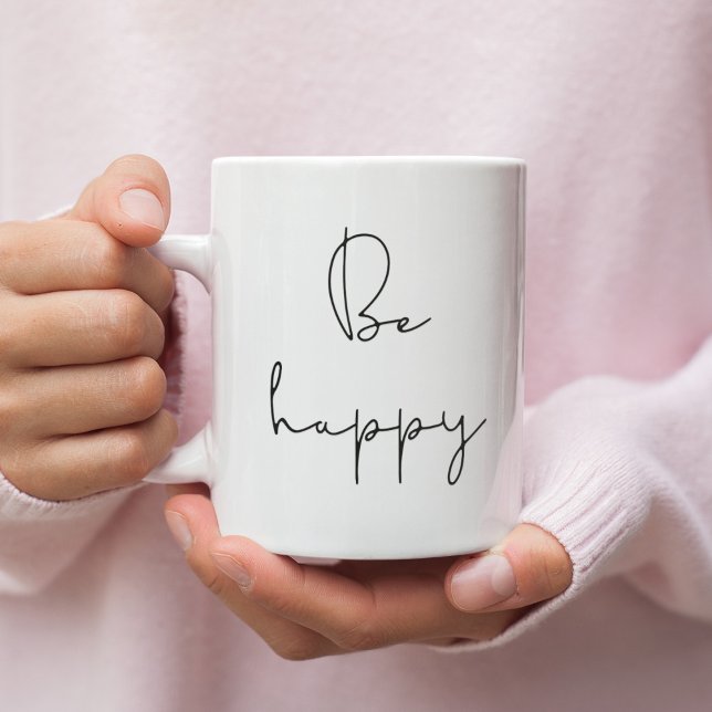 Mug Be happy (Créateur téléchargé)