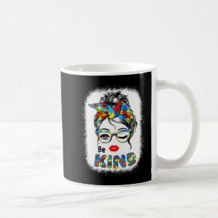 Mug Be Kind Tee Sensibilisation sur l'autisme Tie Dye 