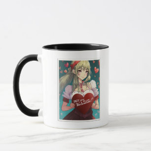 Mug Be My Valentine in Manga Style 33893