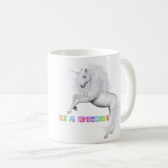Mug BE Unicorn (Devant droit)