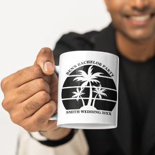 Mug Beach Bachelor Party Island Mariage personnalisé