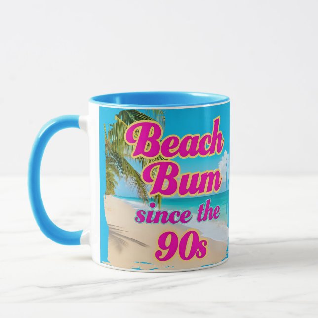 Mug Beach Bum depuis les années 90 (Gauche)