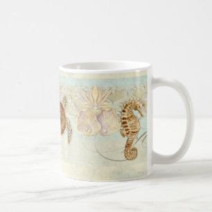Mug Beach Sand Seashore Collage