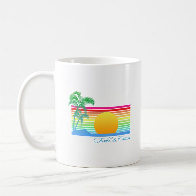 Mug Beach Sunset Turks Caicos (Gauche)