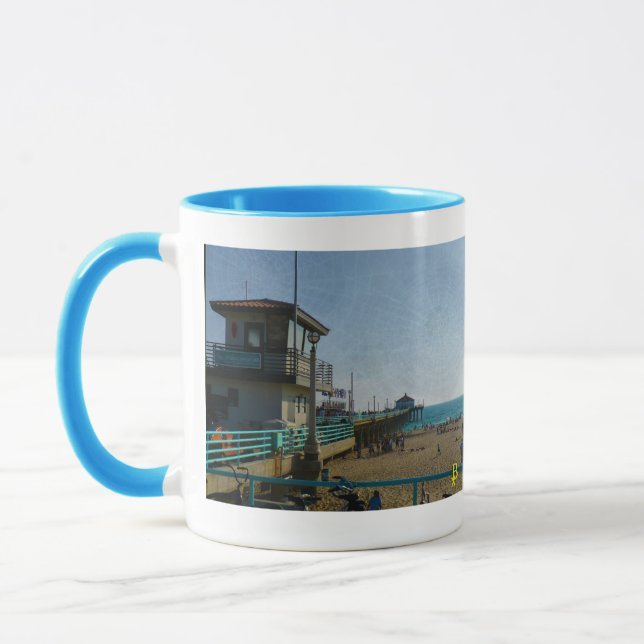 Mug "Beach Time" de l'artiste J.J. Barmettler (Gauche)