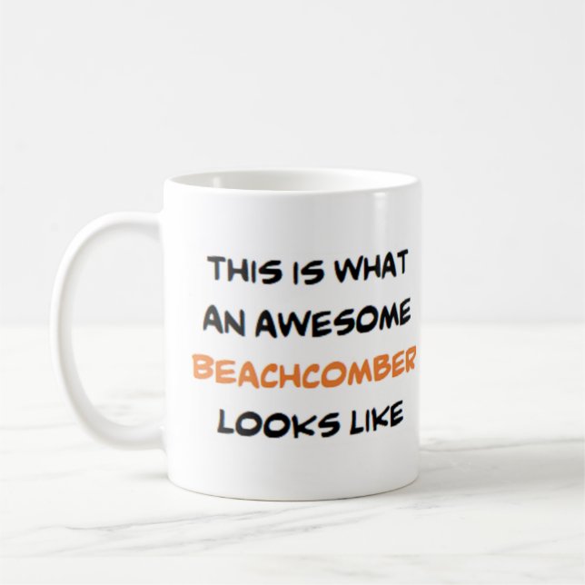 Mug beachcomber, génial (Gauche)