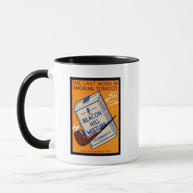 Mug Beacon Hill Pipe Tobacco 1910 (Gauche)
