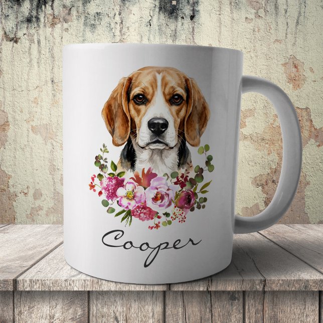 Mug Béagle aquarelle (Créateur téléchargé)