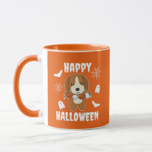 Mug Beagle Happy Halloween Costume de chien