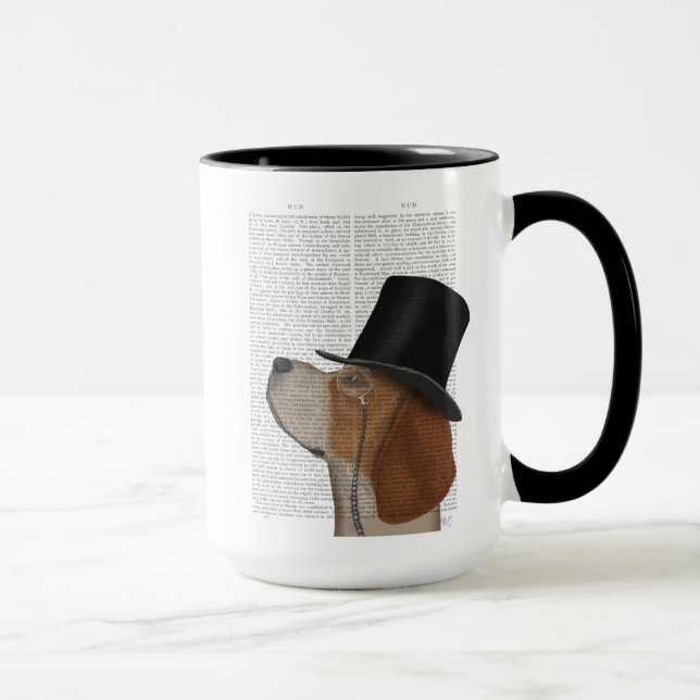 Mug Beagle, Hound officiel et Casquette (Droite)