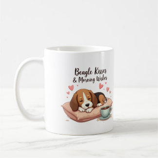 Mug Beagle Kisses & Morning Wishes