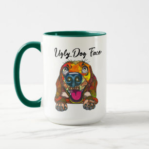 Mug Beagle laide chien visage muet