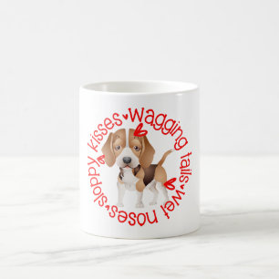 Mug Beagle mignon, Baisers Insignifiants