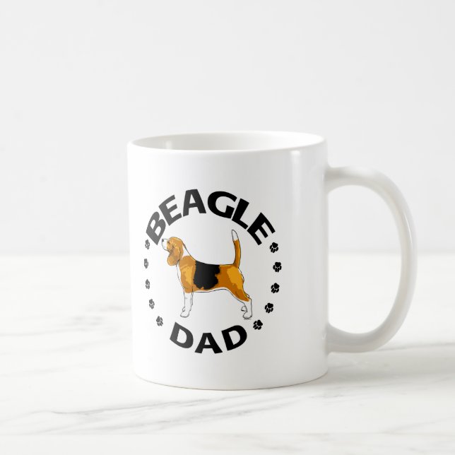 Mug Beagle papa (Droite)