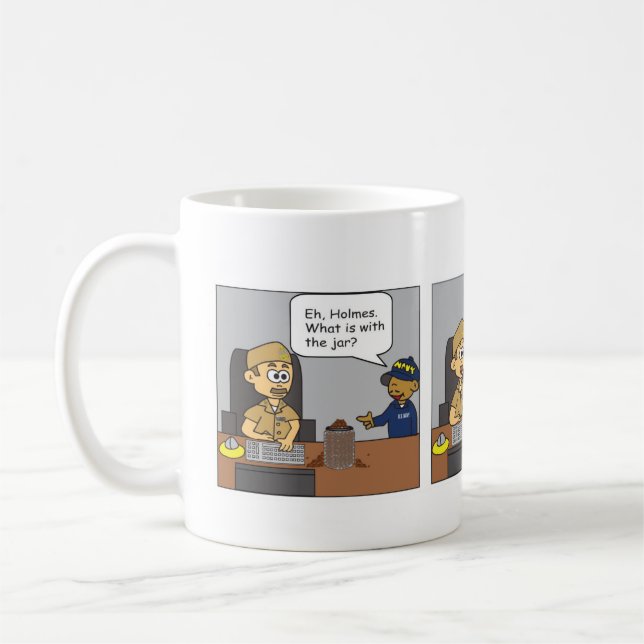 Mug Bean Jar, café d'irrigation (Gauche)