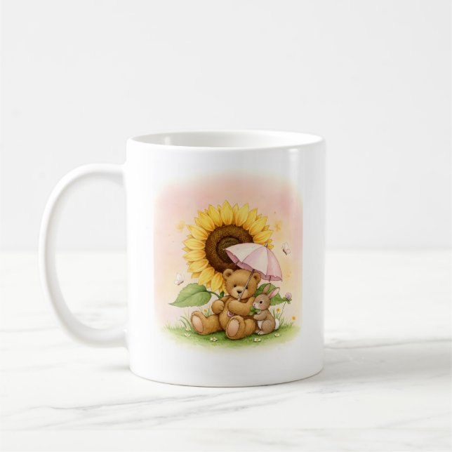 Mug Bear Cub and Rabbit Caché du soleil Toddler T- (Gauche)