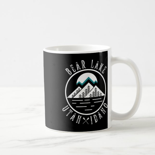 Mug Bear Lake Utah Idaho Camping Bateau (Droite)