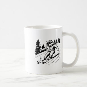 Mug Bear Polaire De Glace Mignonne Ski Ski Vacances De