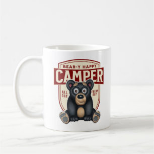 Mug Bear y Happy Camper Cute Bear