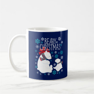 Mug Beary Noël Ours Polaire Flacons de neige