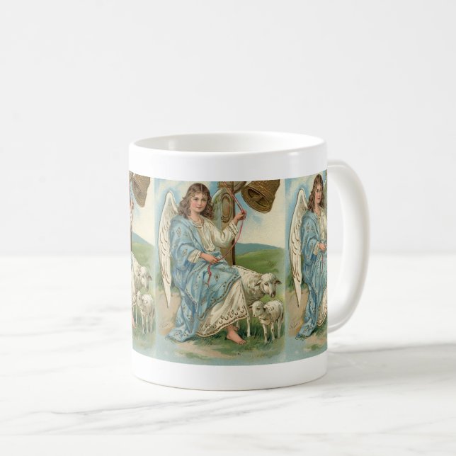 Mug Beau Ange Et Cloche D'Or (Devant droit)