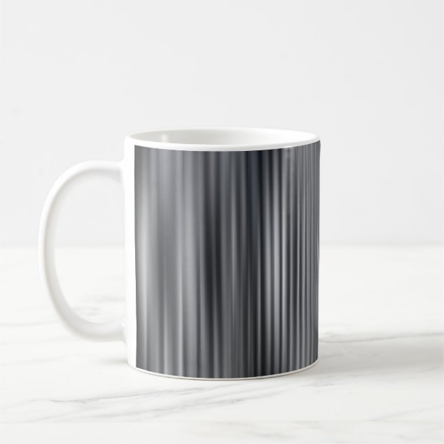 Mug Beau arrière - plan abstrait gris vertical avec l (Gauche)