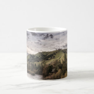 Mug Beau Art de la rivière Américaine