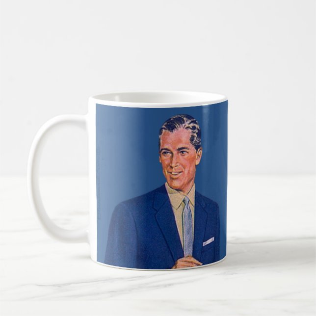 Mug beau autour du bureau (Gauche)