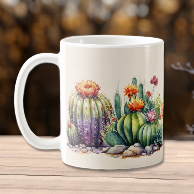 Mug Beau Cactus Flower (Créateur téléchargé)