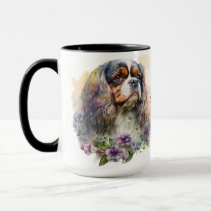 MUG BEAU CAVALIER DE COULEUR D'EAU ROI CHARLES SPANIEL