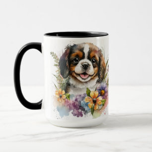 MUG BEAU CAVALIER DE COULEUR D'EAU ROI CHARLES SPANIEL