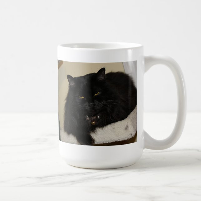 Mug Beau chat noir (Droite)