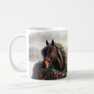Mug Beau Cheval Brown Equestre Animal Love