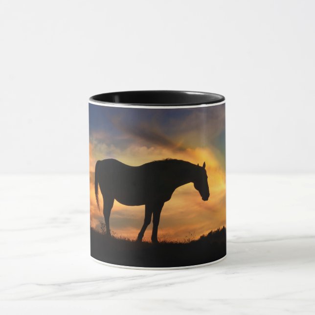 Mug Beau cheval dans le sud-ouest du ciel (Centre)
