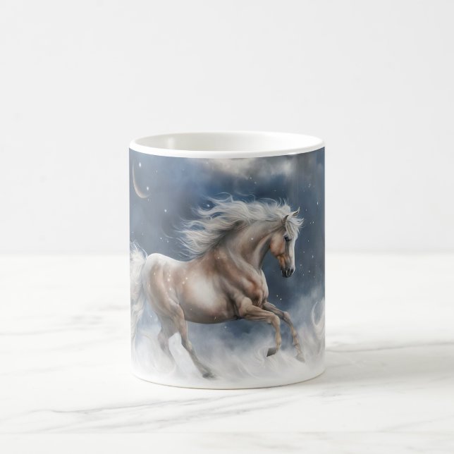 Mug Beau Cheval et Crescent Moon (Centre)