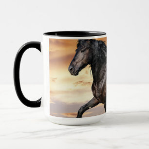 Mug Beau Cheval Noir