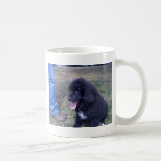 Mug Beau chiot de Newfie (race de chien de (Droite)