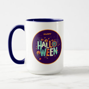 Mug Beau coloré Effrayant Halloween Motifs