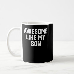 Mug BEAU COMME MON FILS Drôle Fête des pères cadeau pa