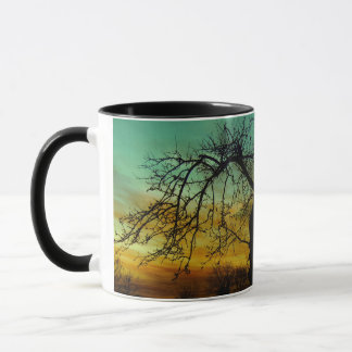 Mug Beau coucher de soleil paysage Pittoresque Art pho
