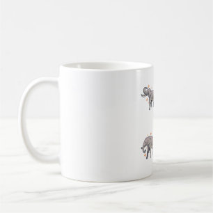 Mug Beau éléphant Ravi � Beau Animal Art