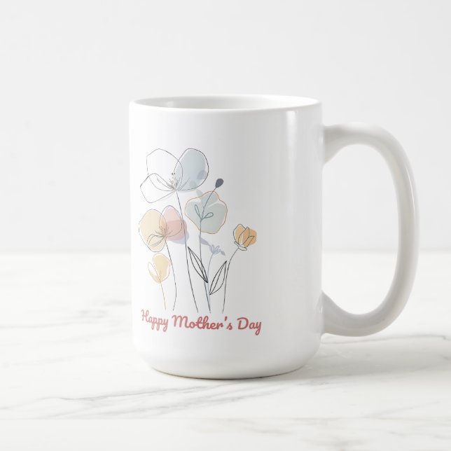 Mug Beau enveloppement de la fête des mères (Droite)