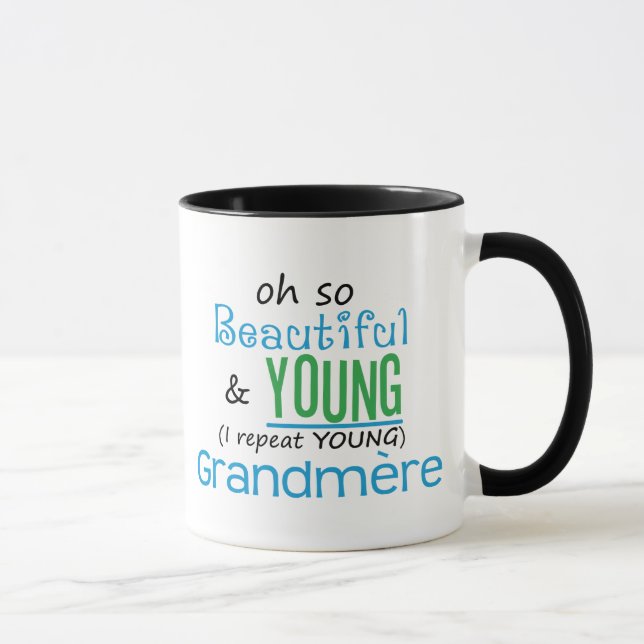 Mug Beau et jeune Grandmere (Droite)