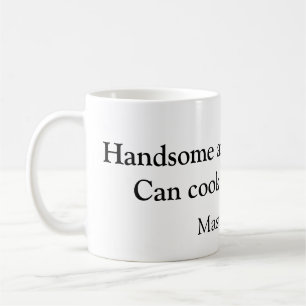 Mug Beau et peut cuisiner ajouter nom master chef date