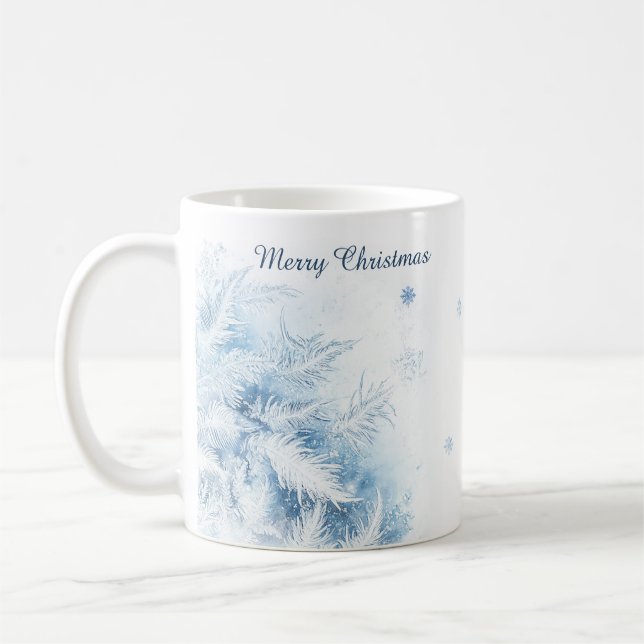 Mug Beau hiver Frost Noël (Gauche)