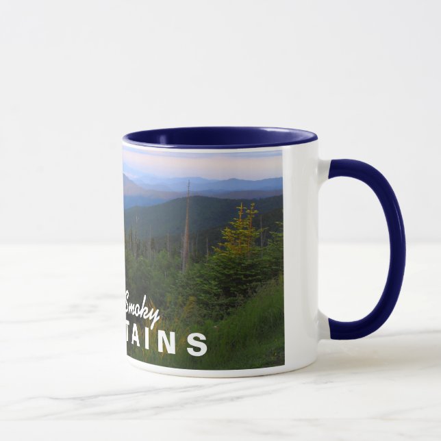 Mug Beau lever de soleil du dôme de Clingman (Droite)