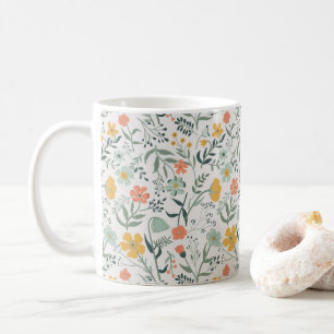 Mug Beau motif botanique floral