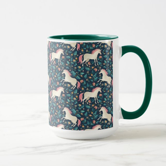 Mug Beau motif magique de licorne (Droite)