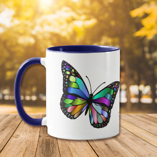 Mug Beau papillon brillant Art