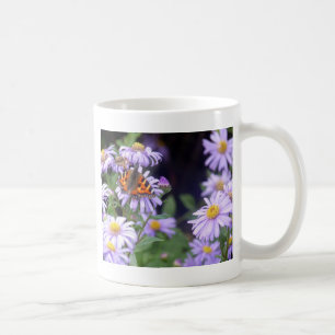 Mug Beau Papillon Sur Fleurs